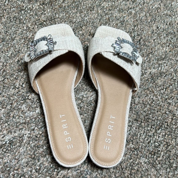 Esprit rhinestone sandals only ever tried on. - Picture 3 of 6